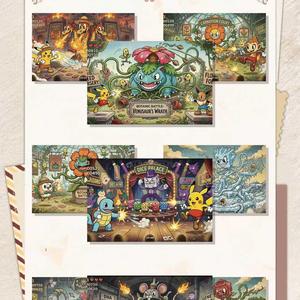 DM Pokmoned Impression d'art colorée Pikachu Eevee Gengar Anime Carrom Board <span class=keywords><strong>Jeu</strong></span> <span class=keywords><strong>de</strong></span> <span class=keywords><strong>société</strong></span> éducatif pour toute la famille - Product Image 6