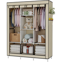 Armoire de rangement pliable en PVC imperméable et écologique, grande capacité, pour chambre et salle de bain
