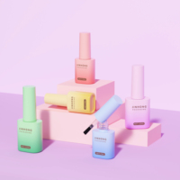 Vente en gros de flacons en verre vides pour vernis à ongles 7ml 10ml, fournisseur d'emballages de luxe personnalisés pour vernis gel UV