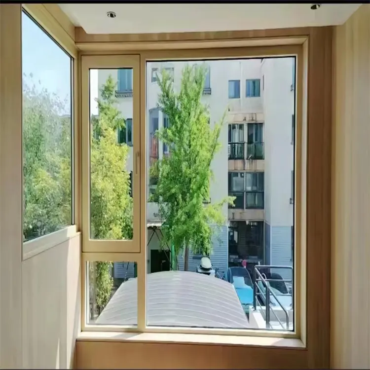 도매 맞춤형 주거용 알루미늄 합금 도어 및 창 여닫이 창