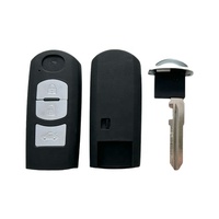 Coque de clé intelligente de bonne qualité pour clé de voiture Mazda