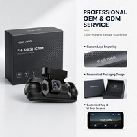Caméra embarquée OEM/ODM 3,0 pouces 4K+1K+1K+1K à 4 objectifs, enregistreur vidéo de voiture WIFI, moniteur de stationnement 24H, enregistrement en time-lapse GPS, DVR
