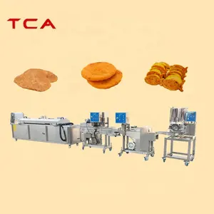 TCA automatic fast food making machine SUS 304 CE burger patty chicken nuggets production line