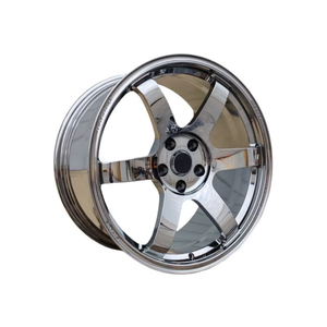 Nuove Ruote in Lega di Alluminio Cromate Forgiate Monoblocco ad Alte Prestazioni a Cinque Razze Volk Racing Te37 per Tesla Model S 18 Pollici <span class=keywords><strong>10</strong></span> - Product Image 5