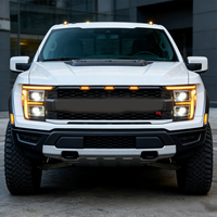 Ensemble de phares LED KGKB pour Ford F150 Raptor 2022-2024, haute qualité, 6000K, double lentille de projecteur, plug and play