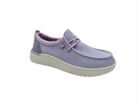 Chaussures décontractées en maille pour femmes, à enfiler, semelle épaisse en EVA, mocassins respirants à lacets élastiques, légères pour la marche