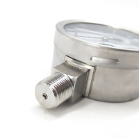 Diamètre 63 Mm-100mm Large plage de mesure Manomètre rempli de liquide Manomètre hydraulique bon marché 232.50.100 Manomètre