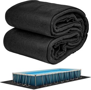 Alfombrilla Redonda para <span class=keywords><strong>Piscina</strong></span> <span class=keywords><strong>de</strong></span> 18 Pies, <span class=keywords><strong>de</strong></span> Poliéster, Engrosada y Resistente al Desgaste, Transpirable, Resistente al Moho, para Piscinas Elevadas - Product Image 3