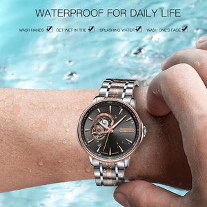 Cadisen for Mens Watches Male <b>Automatic</b> Self-wind Stainless Steel 5atm Waterproof Business Nh39 Mechanical Movement <b>Wristwatch</b> - Product Image 5