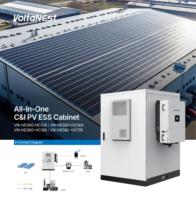 Système d'énergie solaire hors réseau VoltaNest 60 kW 176 241 kWh 200 kWh, stockage de batteries industrielles, tout-en-un, armoire PV ESS C&I