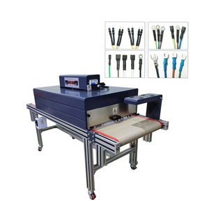 Máquina automática de encogimiento de túnel de calor, arnés de cables, máquina de calentamiento de tubos retráctiles con cinta transportadora - Product Image 1