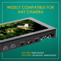 Moniteur d'appareil photo FEELWORLD LUT7S PRO OEM 7 pouces 2200 nits avec écran tactile, kit d'alimentation, entrée/sortie 4K, vente en gros d'usine pour DSLR