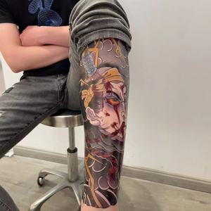 Sexy Cool nuovo giapponese pieno braccio manica tatuaggi braccio per gli uomini - Product Image 3