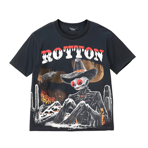 Camisetas de Verano 2026 de Alta Calidad <span class=keywords><strong>para</strong></span> <span class=keywords><strong>Hombre</strong></span>, Estilo <span class=keywords><strong>Hip</strong></span> <span class=keywords><strong>Hop</strong></span> con Diamantes, Diseño Gráfico Personalizado - Product Image 5