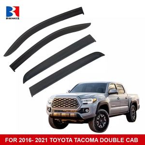 Accessoires de voiture, déflecteur de vent pour Toyota Tacoma Double Cab 4 portes 2016-2021, pare-pluie, protection contre les intempéries, visière de fenêtre - Product Image 3