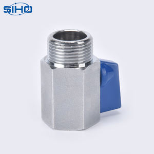 Válvulas de Bola Manuales de Latón <span class=keywords><strong>Mini</strong></span> de Alta Calidad de 1/8, 1/4 y 1/2 Pulgadas con Rosca Hembra/Macho para Agua, Aire, Aceite, Gas y Aplicaciones Generales - Product Image 6