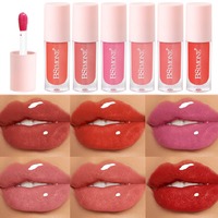 Gloss à lèvres Water Glaze, rouge à lèvres nacré scintillant, baume à lèvres hydratant effet volume, produit pour des lèvres pulpeuses, vente en gros usine