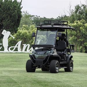 Оптовая Продажа с завода, 4-местная электрическая тележка для гольфа, 5 кВт, литиевая батарея для охоты и гольфа - Product Image 6