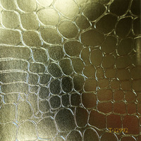 Papier d'emballage chimique enduit A4 de spécialité avec la texture de grain pour l'emballage de cadeau et de montre de couverture de certificat