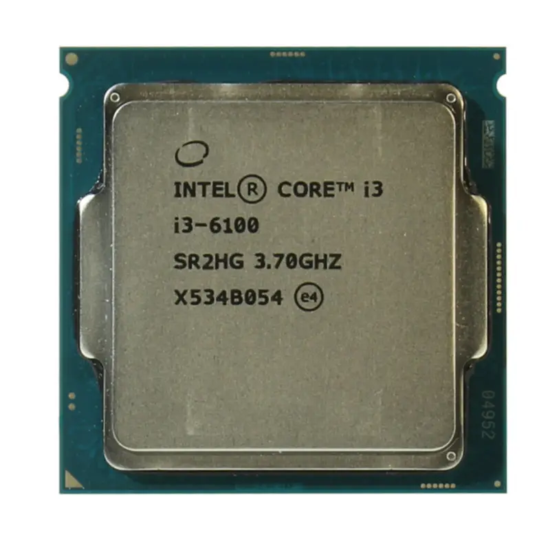 100% working intel processor core used i3 6100 for desktop in stock
