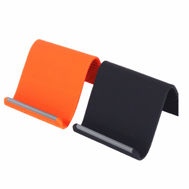 Silicone Phone Stand with Aluminum Any Folding Desktop Tablet Laptop Stand Holder Travel Accessory