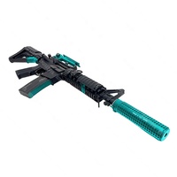 Lanceur de billes de gel électrique M4A4 AUTO, tir automatique, munitions de gel, jouet sûr pour les enfants, jeu en plein air, pistolets à gel, jouets