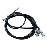Accessoires pour compresseur haute pression Bauer, tuyau de raccordement, connecteur en acier inoxydable, tuyau de gonflage