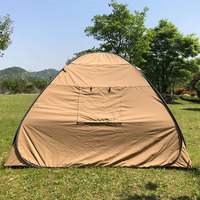 Tente pop-up de camping en plein air, portable, durable, personnalisée, automatique, du Moyen-Orient et du désert en tissu TC imperméable