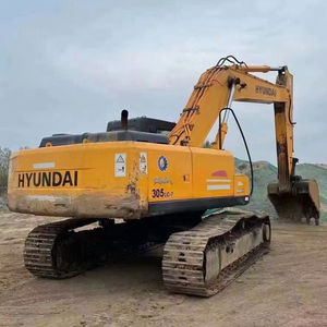 Excavadora Usada de Segunda Mano, Maquinaria para Movimiento de Tierras HYUNDAI 305LC-7 en Venta - Product Image 1