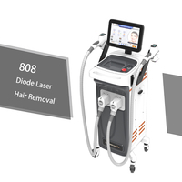 Compteur spécial 808 1064nm Diode Portable Laser Épilation Machine À Glace Équipement D'épilation Du Visage