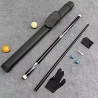 Queues de billard révolutionnaires en fibre de verre d'érable, zéro vibration, légères, avec poignée ergonomique, pour snooker et billard 9 boules, logo personnalisé, 10 mm, en acier inoxydable