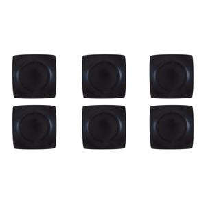 Assiettes à dîner Excelsa Eclipse 25 cm noires, lot de 6 assiettes - Product Image 3