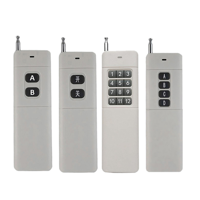 Long Range 433/315MHz Industrial Learning Code Long Range RF Wireless Remote Control