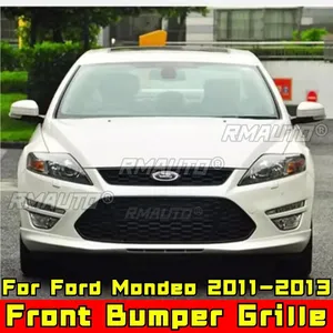 Grille de pare-chocs pour Ford Mondeo 2011-2013, grille de course pour pare-chocs avant, kit carrosserie, grille de pare-chocs avant en plastique ABS, accessoires de voiture - Product Image 3