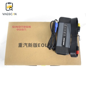 เครื่องมือวิเคราะห์ข้อมูลดีเซล Howo EOL สำหรับตรวจสอบเครื่องยนต์ Obd2 สำหรับรถบรรทุกหนัก Howo CNHTC เครื่องมือวินิจฉัยสแกนเนอร์รถบรรทุก - Product Image 4