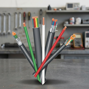 Câbles industriels multiconducteurs ronds en cuivre toronné isolés PVC 600V pour applications électriques - Product Image 1