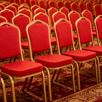 Chaises modernes empilables en maille de haute qualité, durables, personnalisables pour achats en gros, idéales pour salon, événements extérieurs et mariages