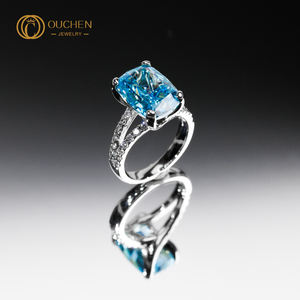 VVs cd Hpht डायमंड 9k 14k 18k 24k k 24k ठोस सोने के रत्न समारोह - Product Image 2