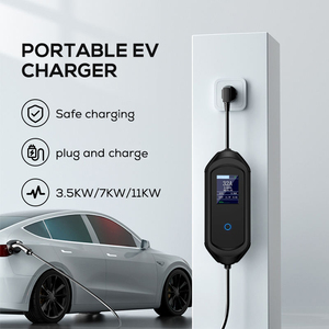 <span class=keywords><strong>Cargador</strong></span> de <span class=keywords><strong>Coche</strong></span> Eléctrico Portátil IP65 al Mejor <span class=keywords><strong>Precio</strong></span>, 7KW 32Amp 110v-240V, Estación de Carga AC de Nivel 2 para Hogar con Pantalla de 2.8 Pulgadas - Product Image 2