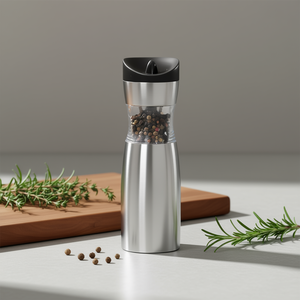 Molino Eléctrico KESPER de Acero Inoxidable para Pimienta con Ajuste de Grosor para Uso en la Cocina - Product Image 3