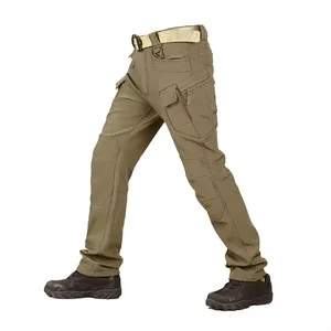 Pantaloni da sci da montagna da esterno pantaloni in pile da trekking antivento con Logo personalizzato uomo pantaloni Softshell