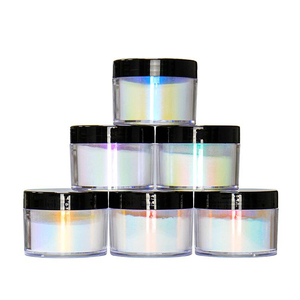 Poudre polarisante professionnelle transparente Aurora Pearl Chrome <span class=keywords><strong>pour</strong></span> gel UV Nail Art - Product Image 6