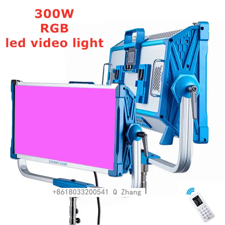 Equipamento de iluminação cinematográfica AI-3000C RGBW 4IN1 LED Soft Panel Light Fotografia Câmera LED Light Para Video Studio produção 95RA