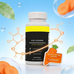 Fórmula Triple de Carotenoides, Vitamina para la Vista Ultra Fuerte, 60 Cápsulas Blandas, Suplemento Dietético para la Salud Ocular, Cuidado de la Visión Macular - Product Image 3