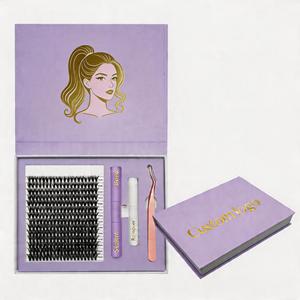 <span class=keywords><strong>Pestañas</strong></span> Postizas Individuales Hechas <span class=keywords><strong>a</strong></span> Mano con Base Afilada de Fibra Sintética D para DIY, Reutilizables, Ligeras y Naturales - Product Image 1