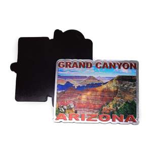 แม่เหล็กติดตู้เย็นรูปภาพทิวทัศน์ชื่อดังของทะเลสาบโบเดนซ์  แม่เหล็กฟอยล์สีเงินแบบกำหนดเองพร้อมโลโก้ - Product Image 6