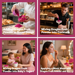 Polvere di Frutta del Drago Fornita dalla Fabbrica, Ricca di Vitamine e Antocianine per Alimenti Dietetici e Dimagranti, Confezionata Sottovuoto - Product Image 5