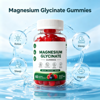 Gummies au magnésium glycinate saveur pêche, myrtille et raisin pour athlètes