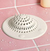 Filter Anti-clogging Deodorant Beige Kitchen Sewer Hair Filter Silicone Reusable Hair Filter Pad Hair <b>Catcher</b> - Product Image 4