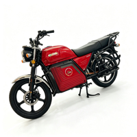 Vélo électrique puissant 72V, équipé d'une batterie lithium amovible, moteur de moyeu arrière, moto électrique